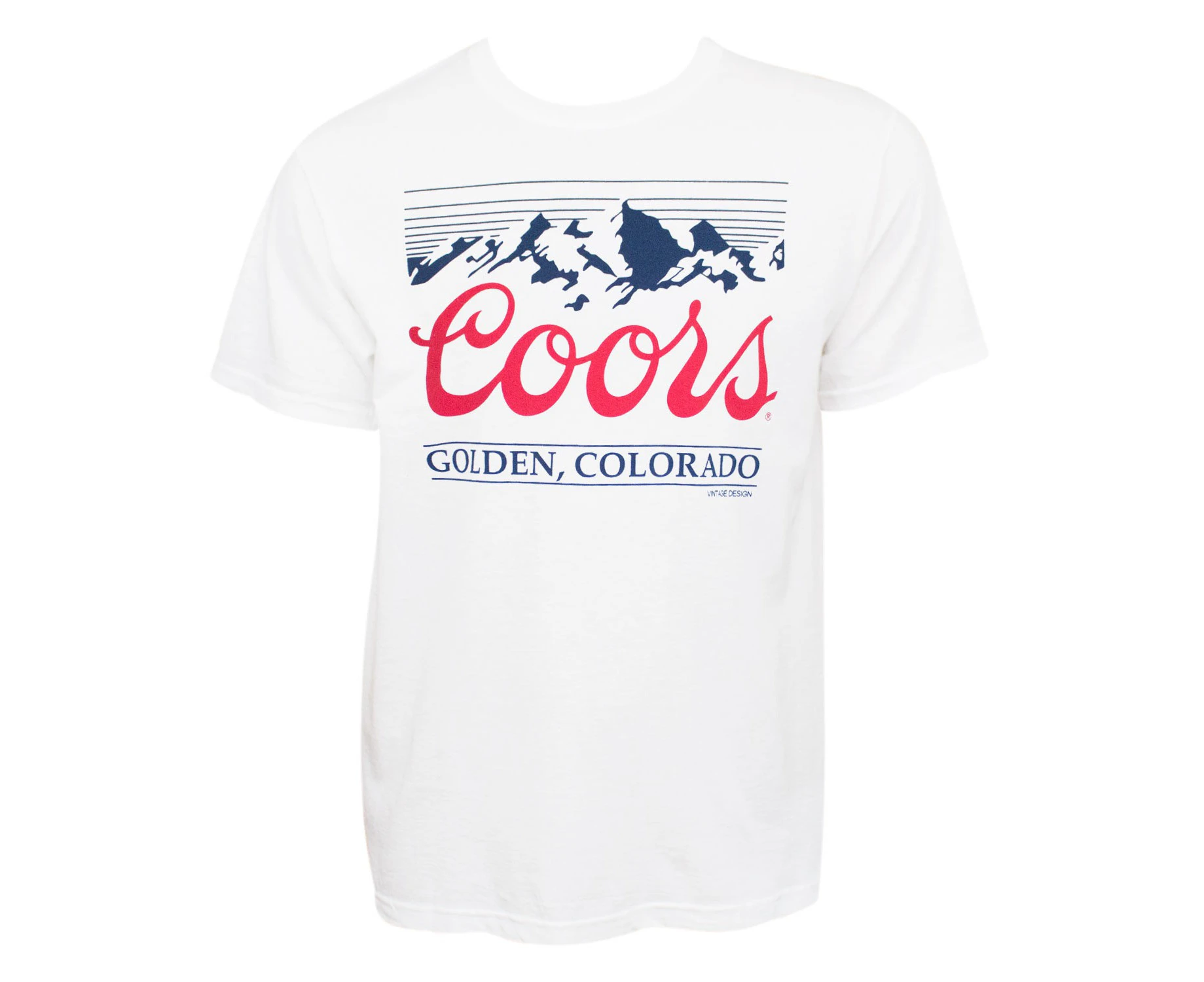 Coors Golden Colorado White Tee Shirt