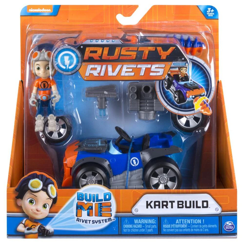 Rusty Rivets Vehicle Build Pack Rusty's Kart Build