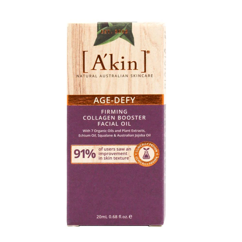 A'kin Age-Defy Firming Collagen Booster Facial Oil 20mL