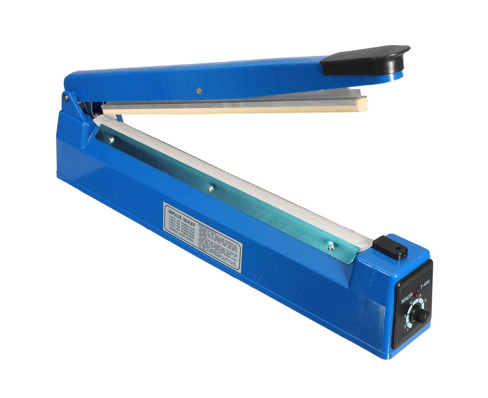 16" 400MM Heat Sealing Hand Impulse Sealer Machine