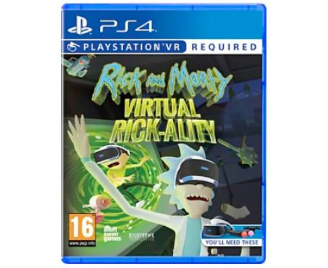 Rick and Morty Virtual Rick-ality PS4 Game (PSVR Required)