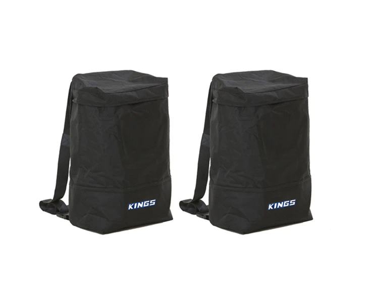 2x Adventure Kings 45L Dirty Gear Bag Heavy Duty 1680D PVC coated polyester