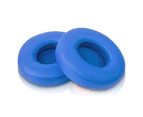 Blue Replacement Cushions Ear Pads for Beats Dr Dre Solo 2.0 3.0 Wireless Headphone