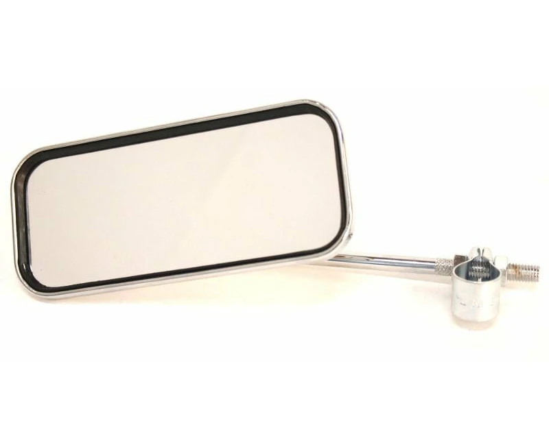 Rex Rectangular Bike Mirror With Reflectors