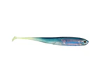 6 Pack of 110mm Zerek Live Flash Minnow Wriggly Soft Plastic Fishing Lure Col:07