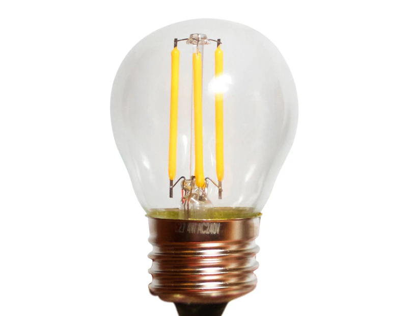 E27 LED Bulb Light Globes - 4w Warm White - Pack of 3