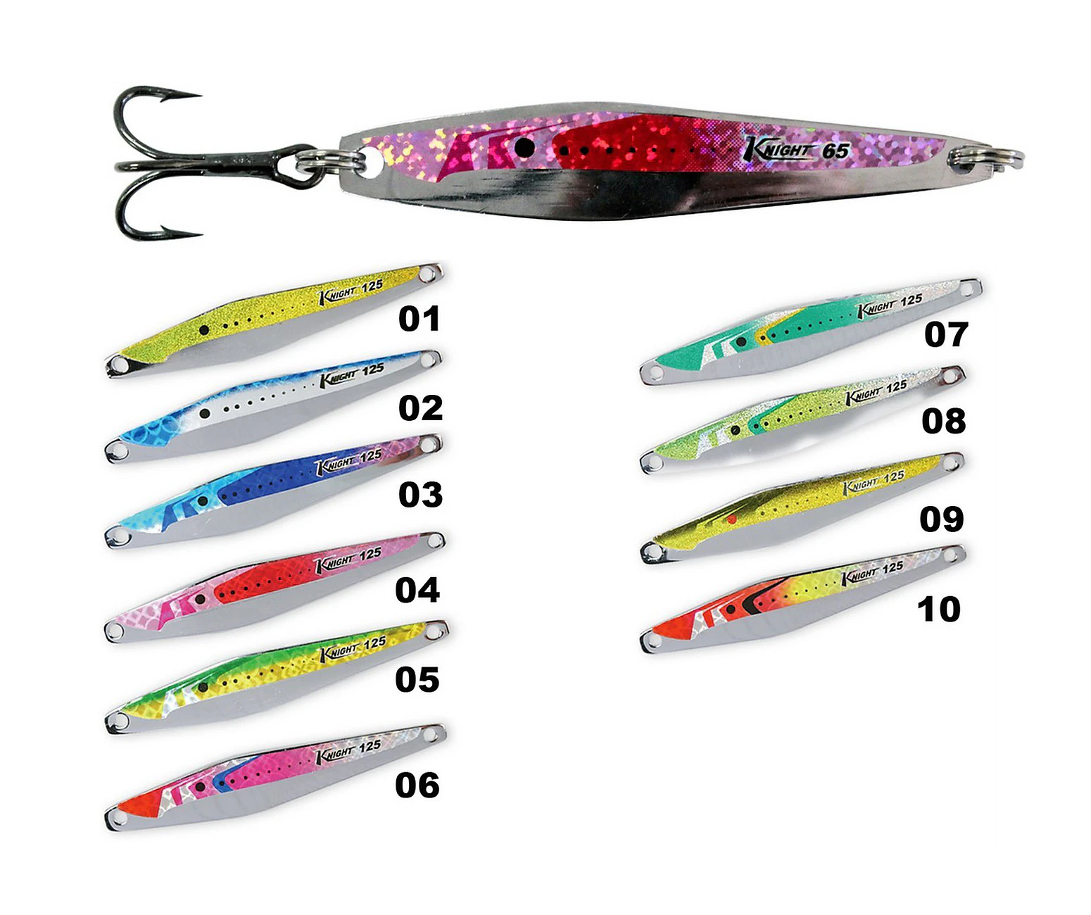 85gm Surecatch Knight Metal Fishing Lure - Jigging- Spinning or Trolling Lure (Colour #5)