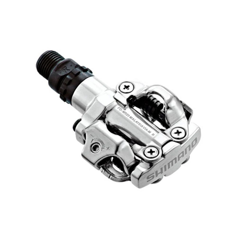 Shimano M520 SPD MTB Pedals - Silver