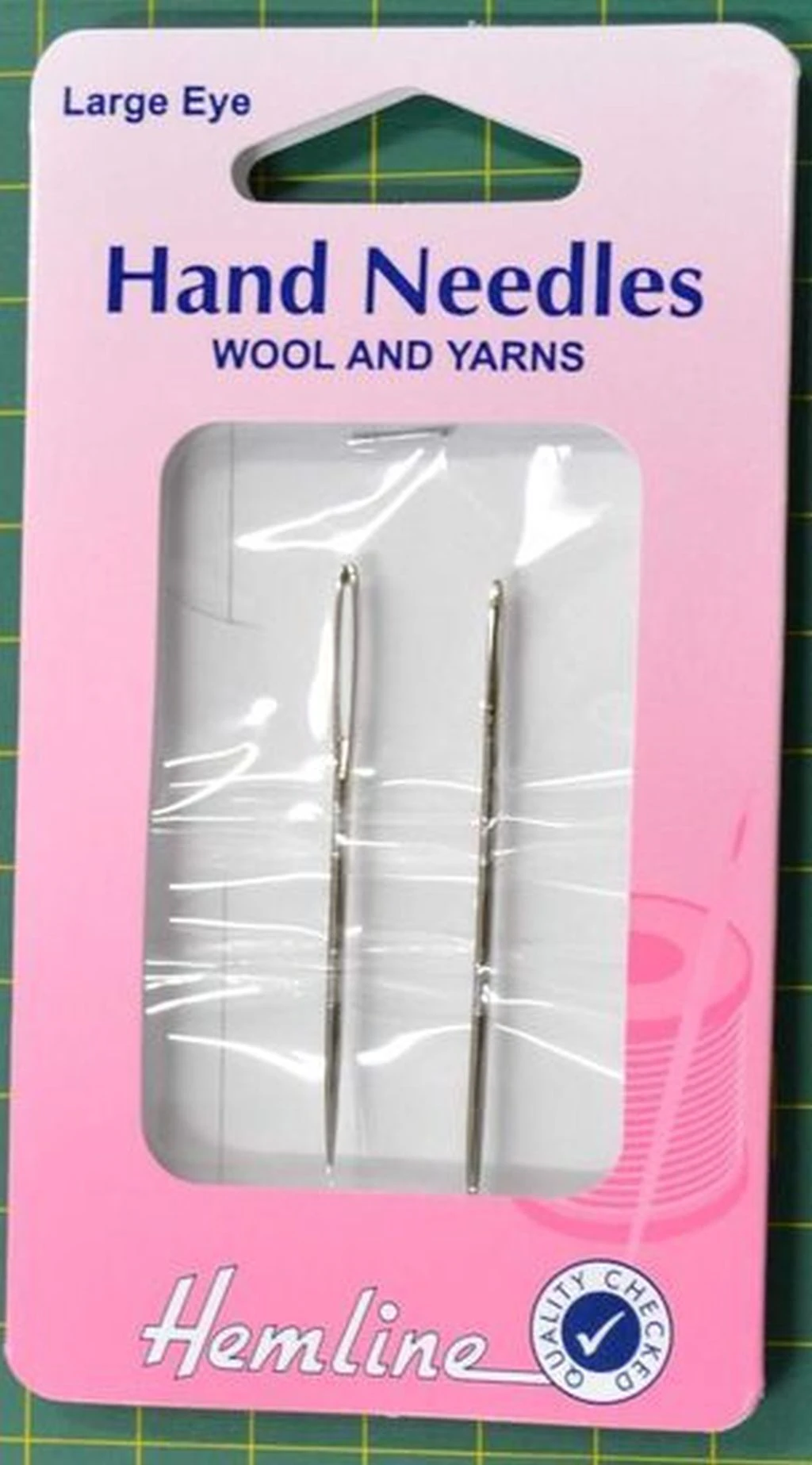 Wool & Yarn Large Eye Needles, Pack of 2, For Knitted Items, Hand Needles