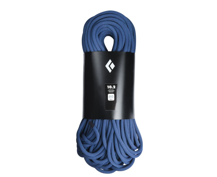 Black Diamond 10.2 Climbing Rope - Tri Blue - 60m