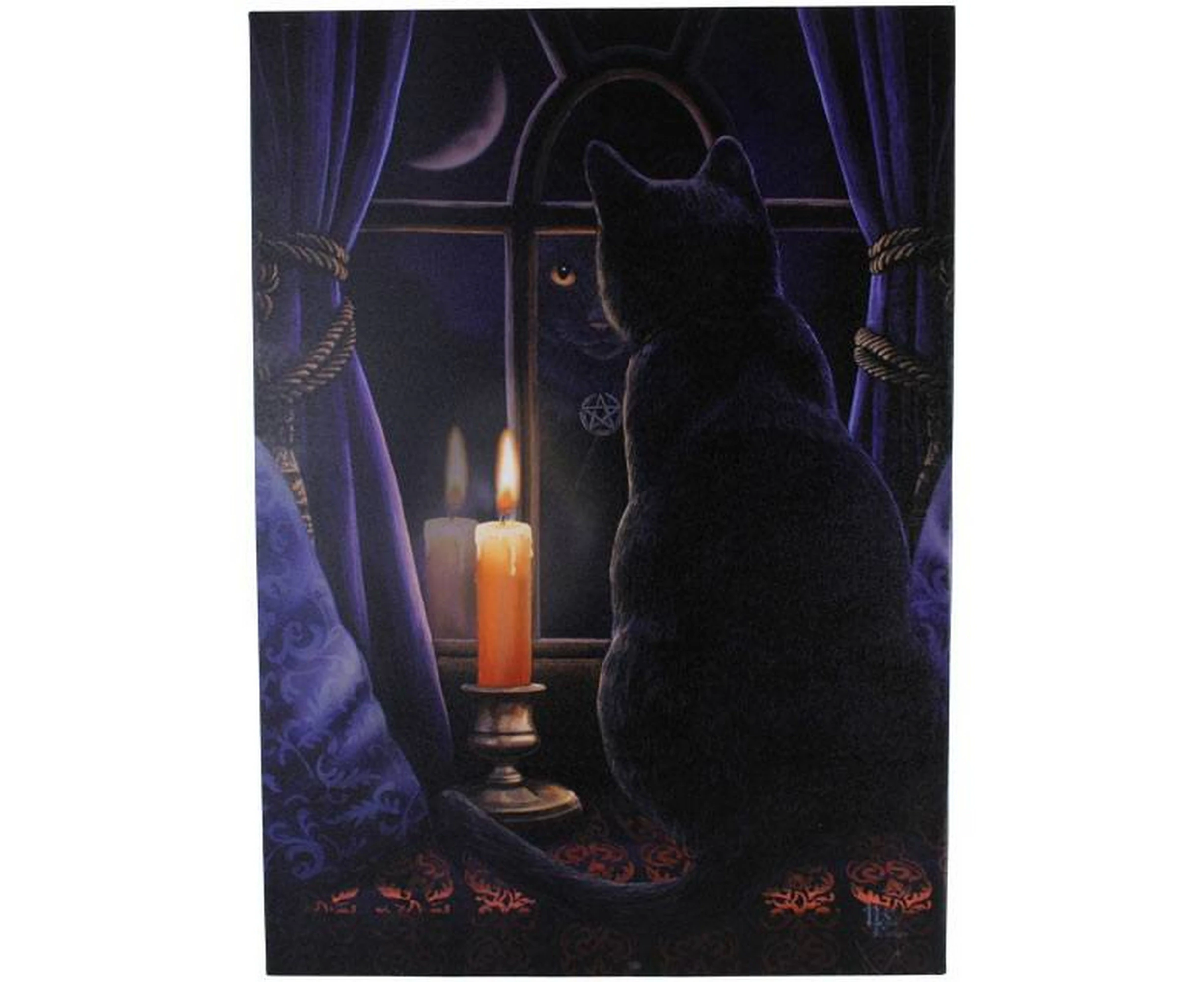 Lisa Parker Midnight Vigil Canvas (Multicoloured) - SD290