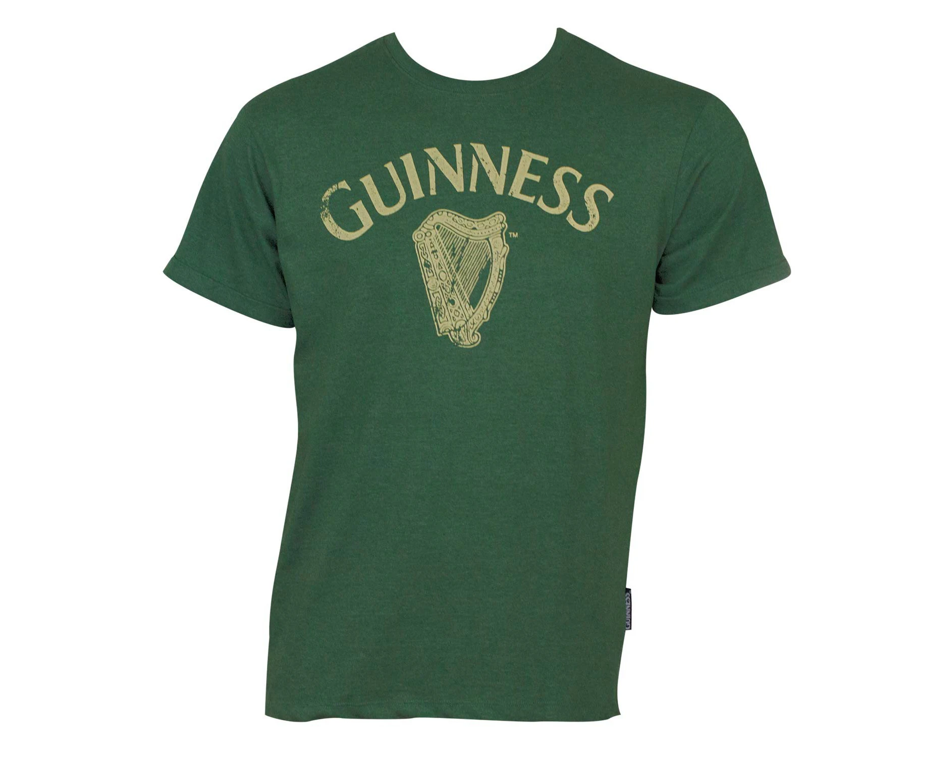 Guinness Distressed Harp Tee Shirt