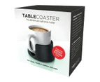 TableCoaster Anti-Spill Drink Holder - White