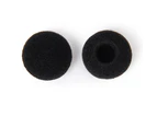 6 Soft Pairs 16mm Replacement Ear Pad Bud Foam Earbud Cover For Sennheiser MX 90 170 500 360 365 370 375 460 470 475 686g 585 760