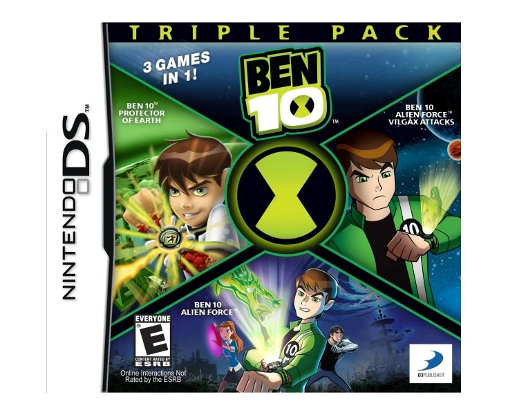 Ben 10 Triple Pack Game DS (#)