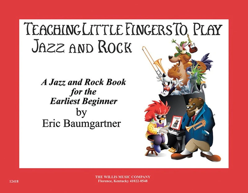 Teaching Little Fingers To Play Jazz And Rock Book/CD (Softcover Book/CD)