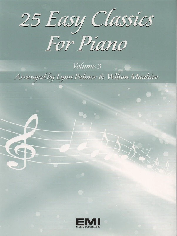 25 Easy Classics For Piano Book 3 (Softcover Book)