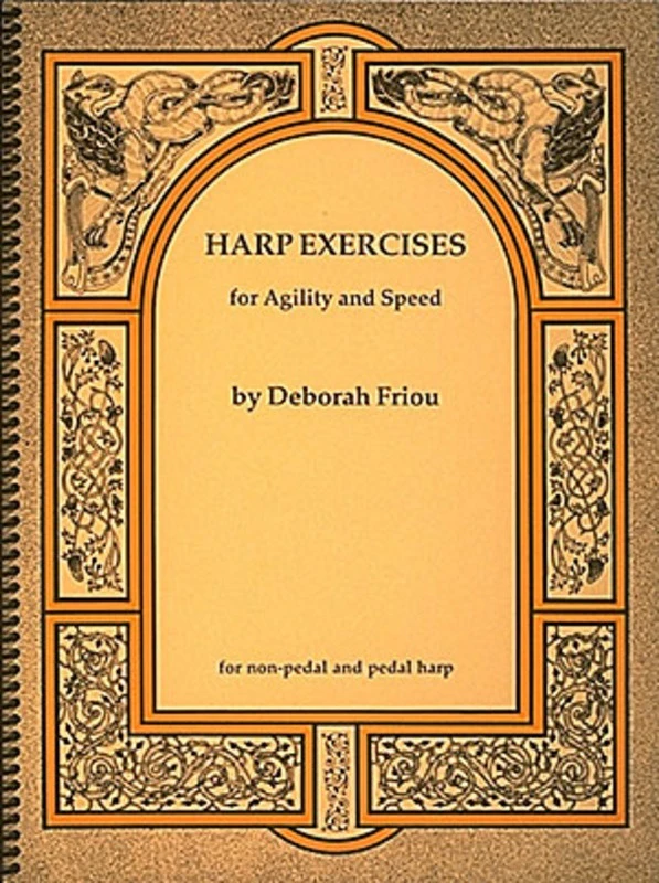 Harp Exercises For Agility And Speed (Softcover Book)