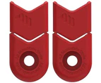 All Mountain Style AMS Crank Defender Set Red