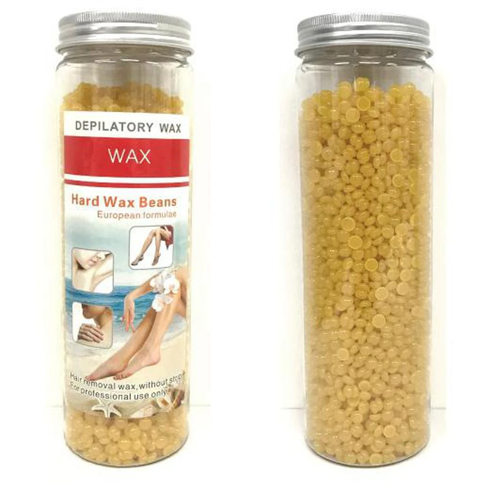 400g Hard Wax Beans - Brazilian Waxing Bead Bottle Stripless Bikini Hair Removal - Honey