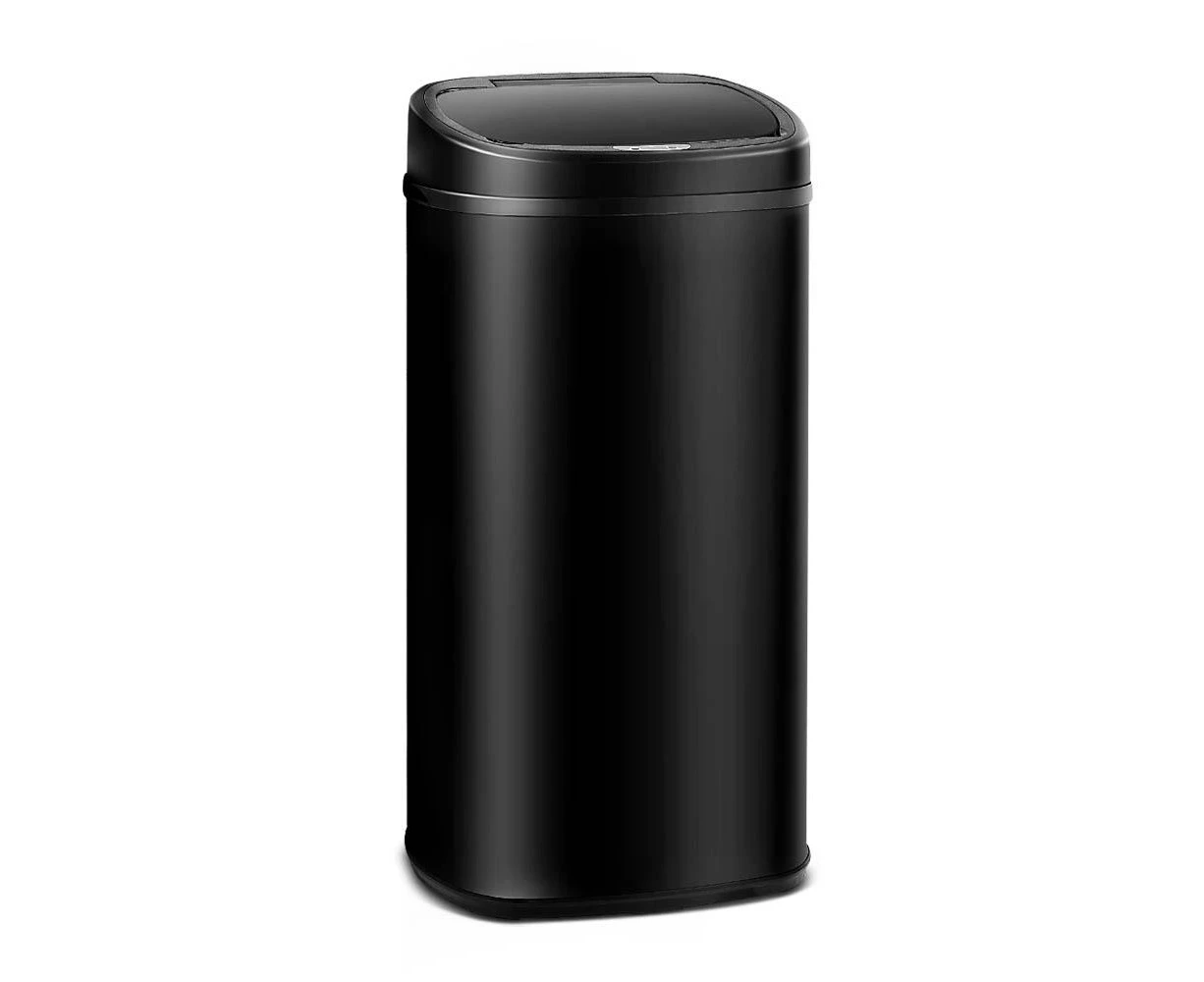 68L Motion Sensor Rubbish Bin - Black