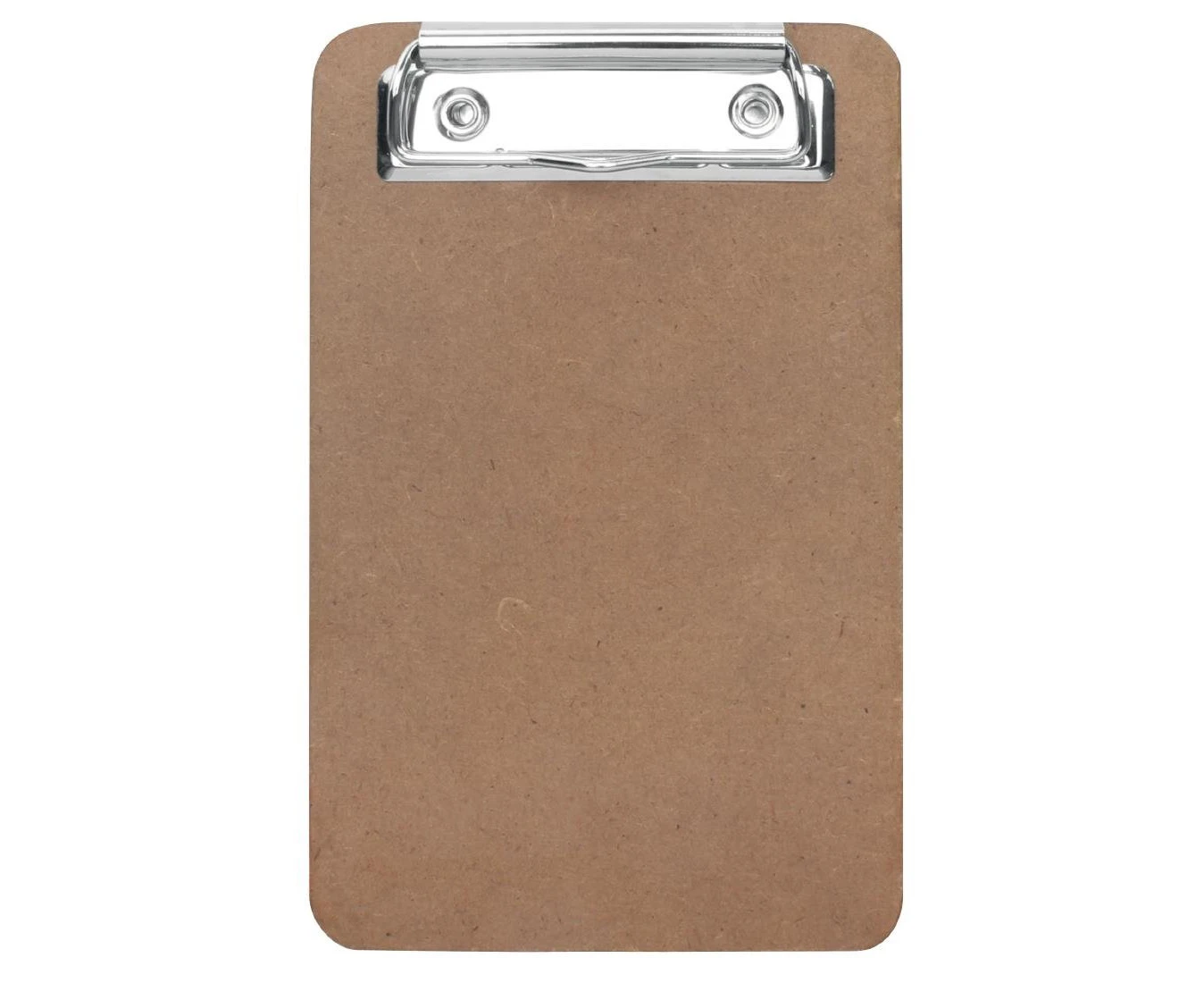 Olympia Bill Presenter Rectangular Mini Clipboard - Brown - Wood