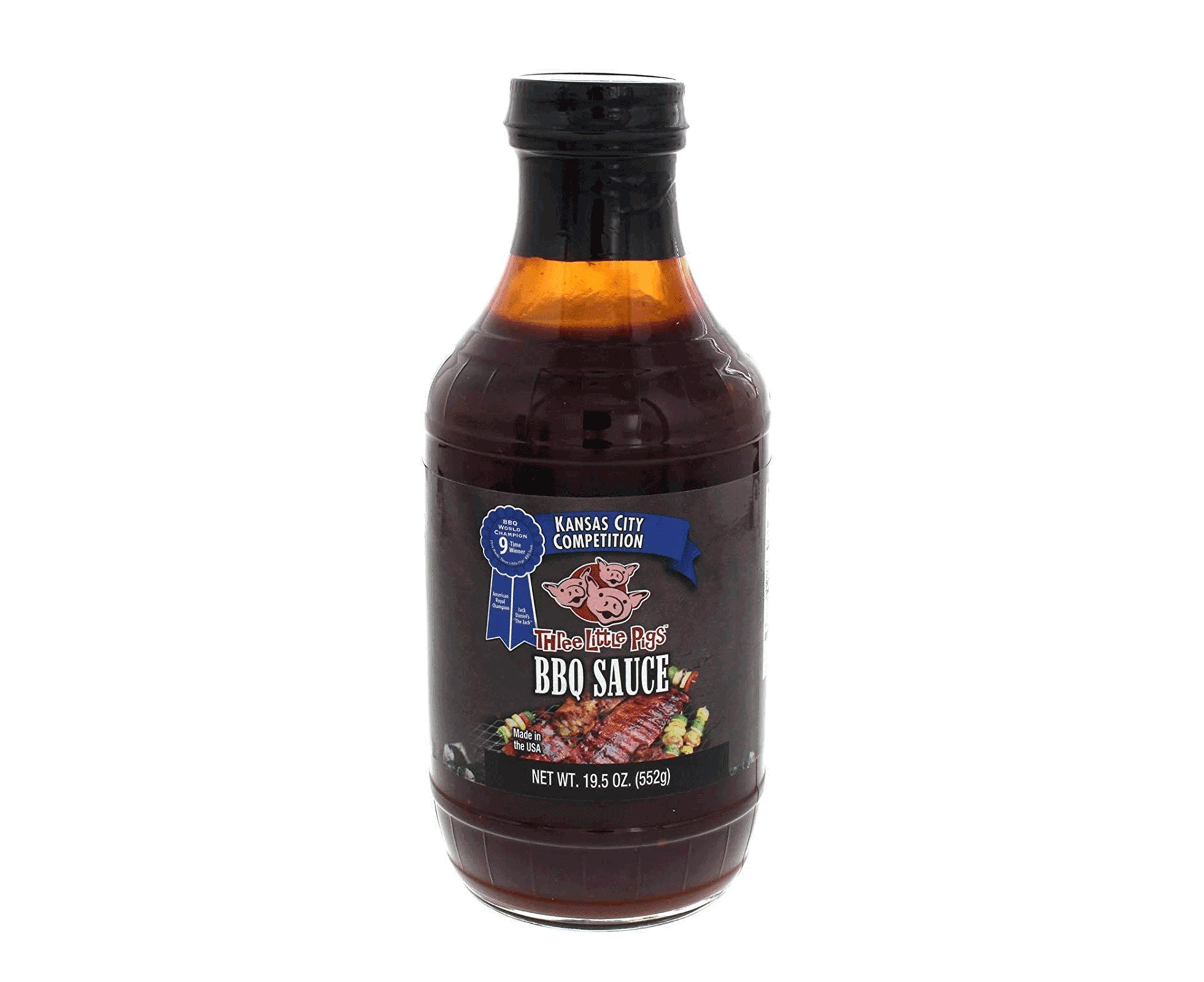 Three Little Pigs Competition BBQ Sauce 19.5oz