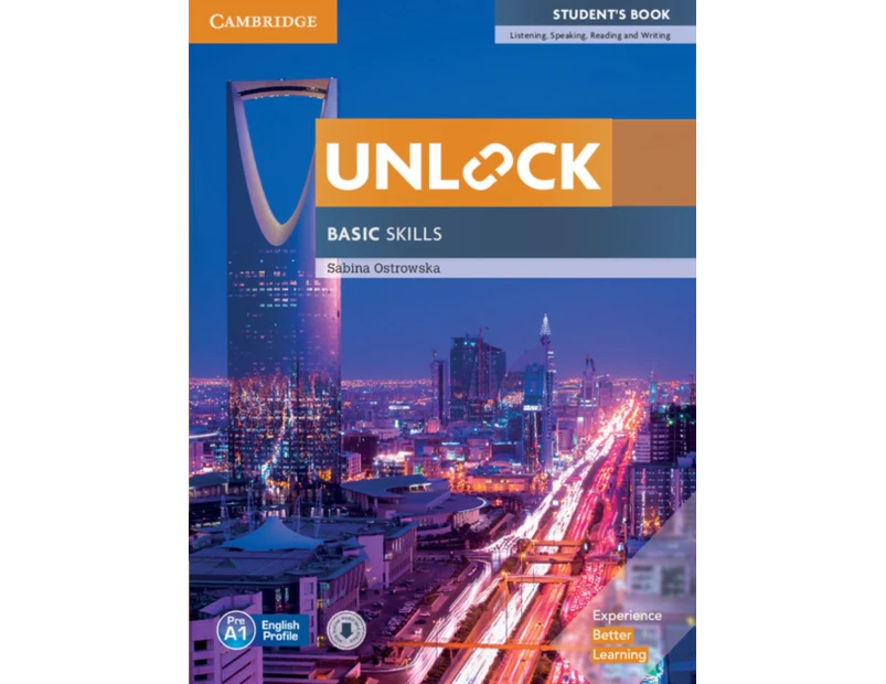 Unlock Basic Skills Students Book with Downloadable Audio and Video by Sabina Ostrowska