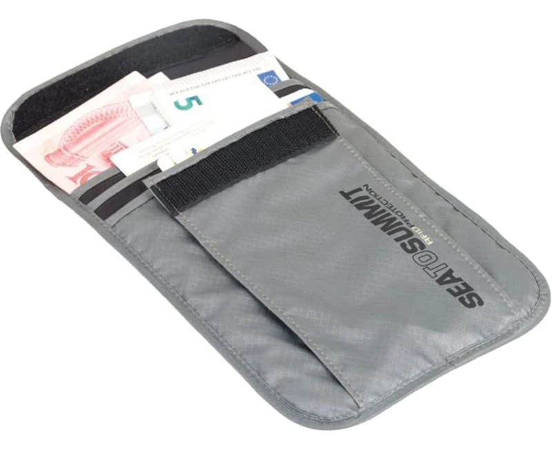 Sea to Summit Travelling Light RFID Neck Pouch Large - Grey