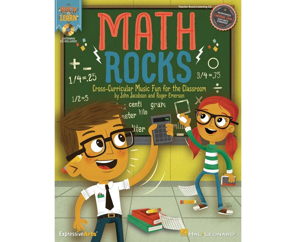 Math Rocks Book/CD (Softcover Book/CD)
