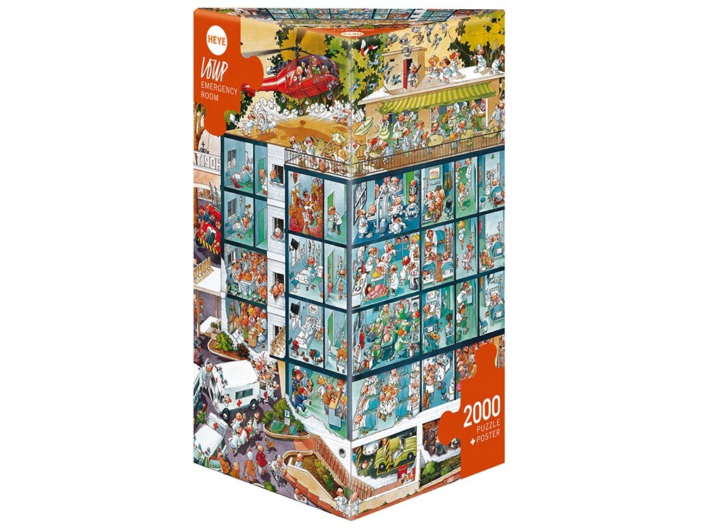 Heye Loup Emergency Room Puzzle 2000pcs Board Game Toys