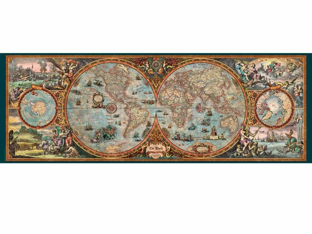 Heye Panorama Hemisphere Map Jigsaw Puzzle 6000 Pieces