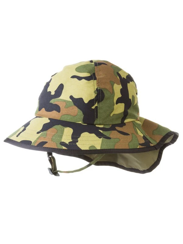 SUNDAY AFTERNOONS KIDS PLAY HAT - GREEN CAMO