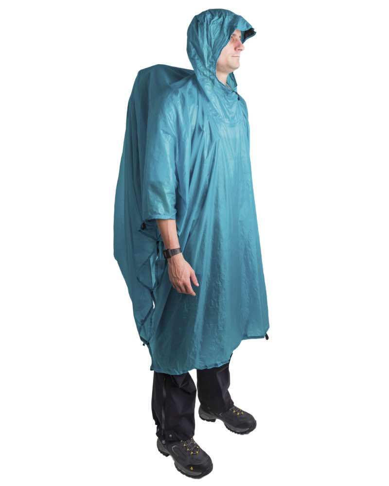 Sea to Summit Ultra-Sil 15D Tarp Poncho - Blue | Catch.com.au