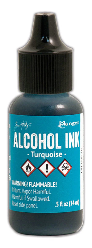 Tim Holtz Turquoise Alcohol Ink