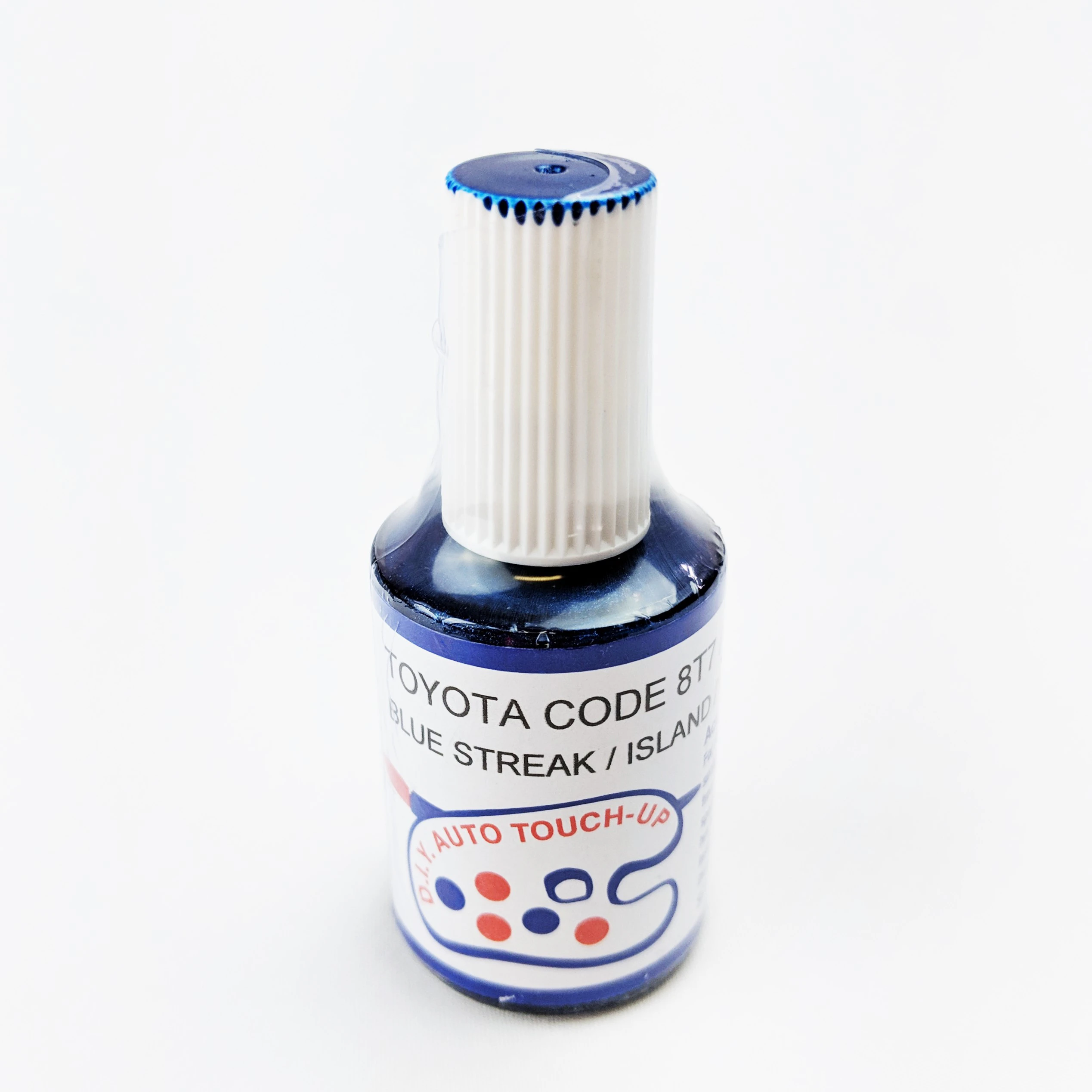 Blue Streak Island Tidal Blue 8T7 2PR Touch Up Paint For Toyota Corolla RAV4