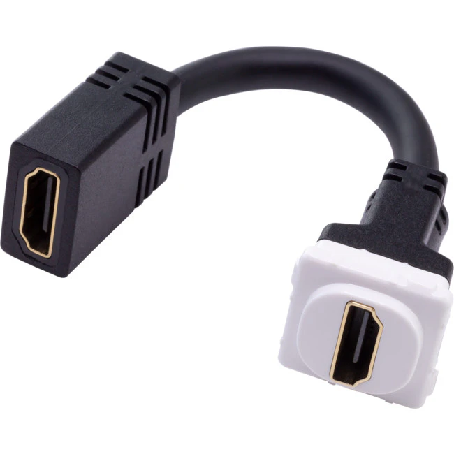 DIGITEK PK4706  Flexible HDMI To HDMI Insert Suit Clipsal Plate 05Bc6tv2  Gold-Plated Connectors  FLEXIBLE HDMI TO HDMI INSERT