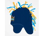 Gold Coast Titans NRL Team Coloured Mohawk Beanie