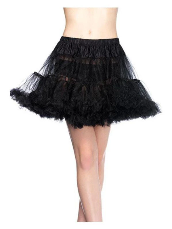 Layered Tulle (Black) Petticoat