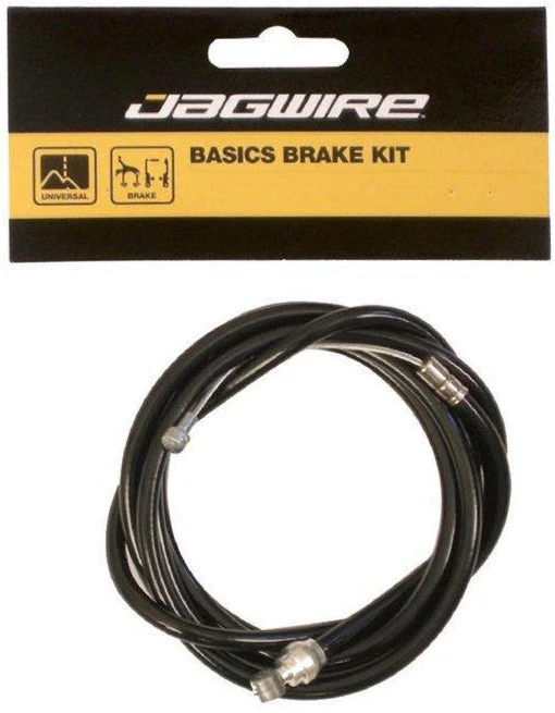 Jagwire MTB/Road Brake Cable And Housing Black - Black