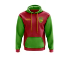 Sao Tome And Principe Concept Country Football Hoody (Red)