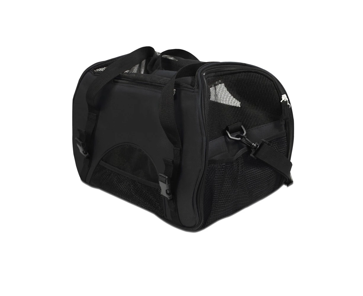 Extra Large Portable Soft Pet Carrier - Black