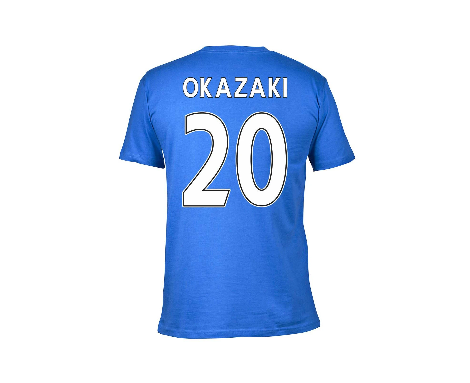 Leicester City 2016 Premier League Champions T-Shirt (Okazaki 20) Blue