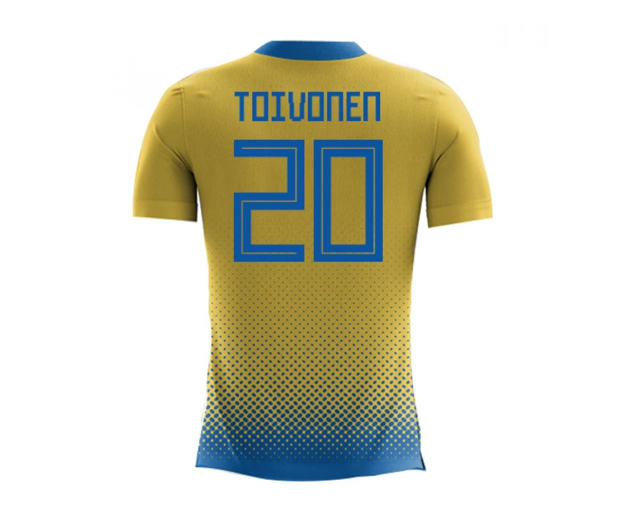 2022-2023 Sweden Airo Concept Home Shirt (Toivonen 20) - Kids