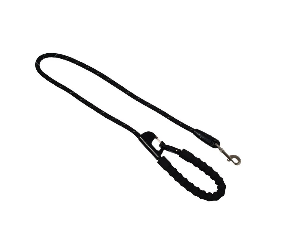 Mog & Bone Multi-Function Clip Dog Lead Black