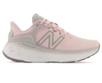 New Balance Women's Fresh Foam More v3 Running Shoes - Pink/Grey