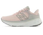 New Balance Women's Fresh Foam More v3 Running Shoes - Pink/Grey