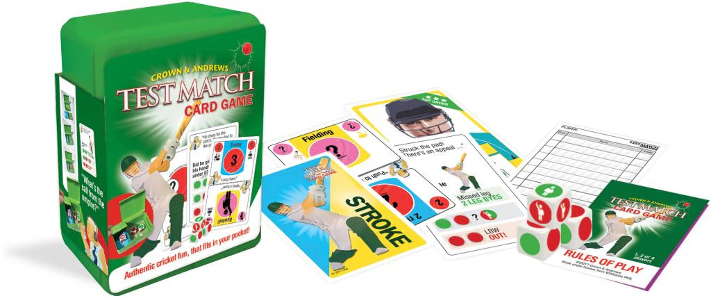 Test Match Card Game