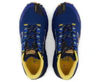 New Balance Men's Fresh Foam X More Trail v2 Running Shoes - Navy/Yellow