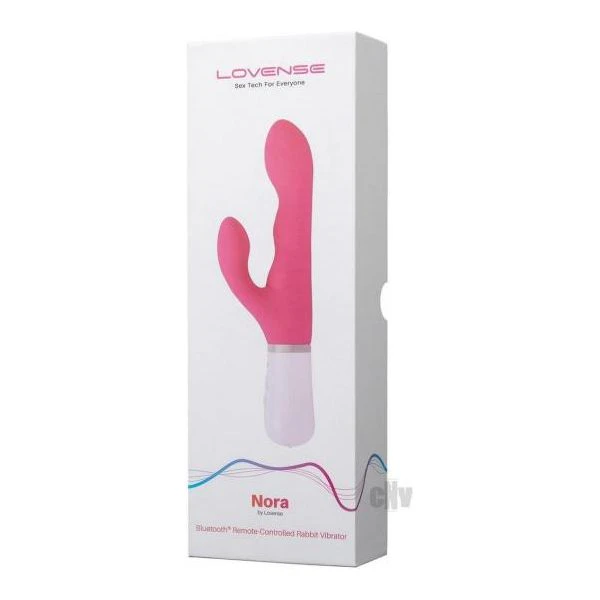 Nora Pink Bluetooth Rabbit Vibrator Model Nr 5001w Women's G Spot And Clitoral Dual Stimulation Pink